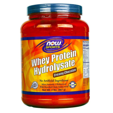 Now Sports - Whey Hydrolysate / Хидролизат - 907 Гр - Creamy Chocolate