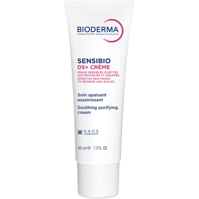 Bioderma Sensibio DS+ Успокояващ пречистващ крем 40мл