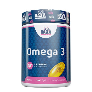 Haya Labs Omega 3 / Омега-3 1000mg. / 200 Softgels