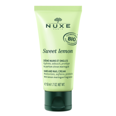 NUXE Sweet lemon Подхранващ крем за нокти и сухи ръце 50ml