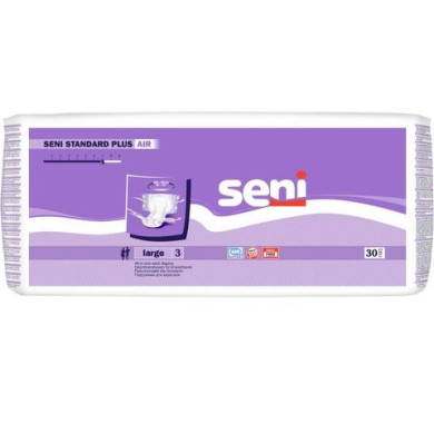 Seni Standard AIR Plus *L, 30бр Универсални пелени за възрастни