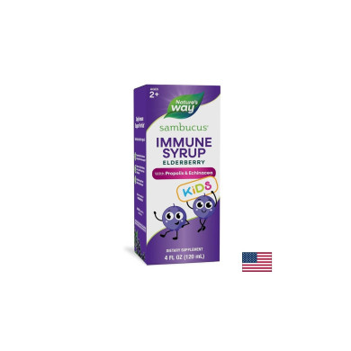 Sambucus Imunne Syrup for Kids/ Самбукус Immune сироп за деца х 120 ml Nature’s Way