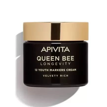Apivita Queen Bee Longevity Кадифен богат крем 50 ml + подарък серум 10 мл