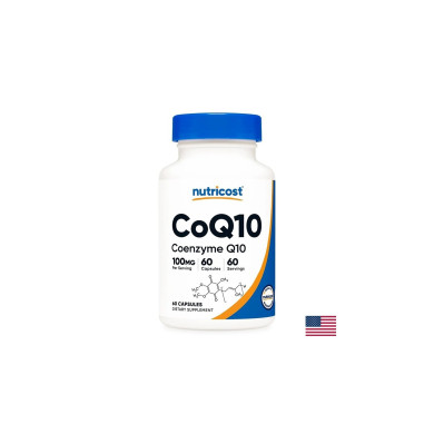 Мощен антиоксидант за здраво сърце - Коензим Q10, 100 mg х 60 капсули