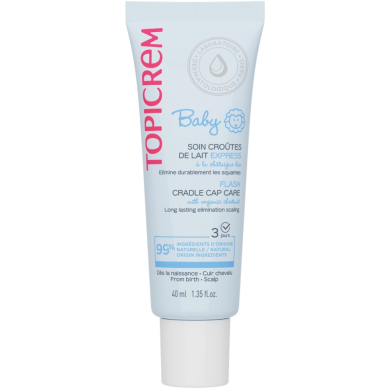 TOPICREM BABY FLASH CRADLE CAP CARE  ГЕЛ ПРОТИВ КРУСТИ 40ml