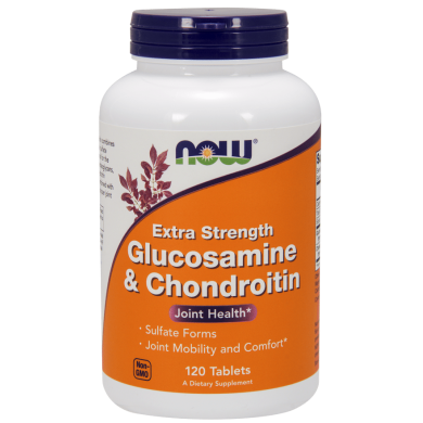 Now - Glucosamine &Chondroitin / Глюкозамин и Хондроитин 750/600 Мг - 120 Таблетки