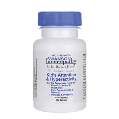 SWANSON Kids Attention & Hyperactivity / 100 Tabs