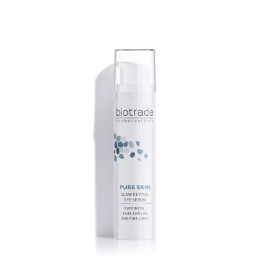 BIOTRADE Pure Skin озаряващ околоочен крем – серум против бръчки и тъмни кръгове 15мл