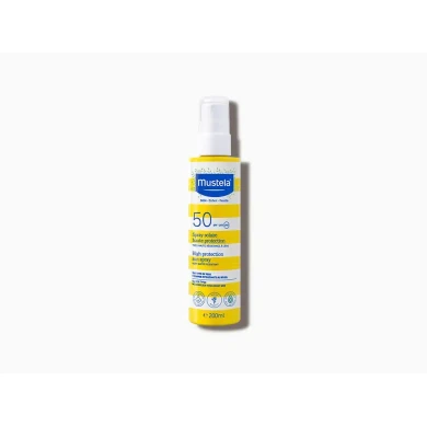 Mustela Sun SPF50 Слънцезащитен спрей за бебета и деца 200мл