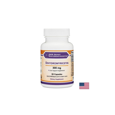 Антиоксидант - Китайска лоза (Dihydromyricetin), 300 mg x 30 капсули Double Wood