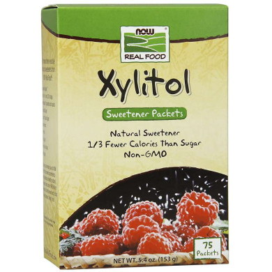 Now - Xylitol / Ксилитол - 75 Пакета