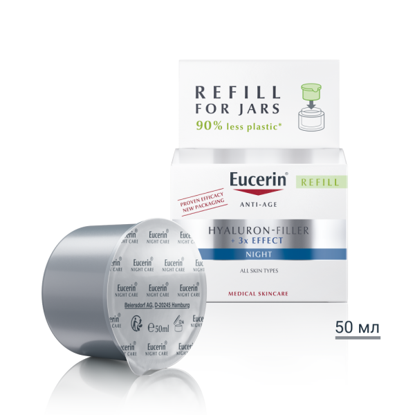 Eucerin Hyaluron-Filler Нощен крем