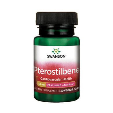 Pterostilbene 50mg. / 30 Vcaps