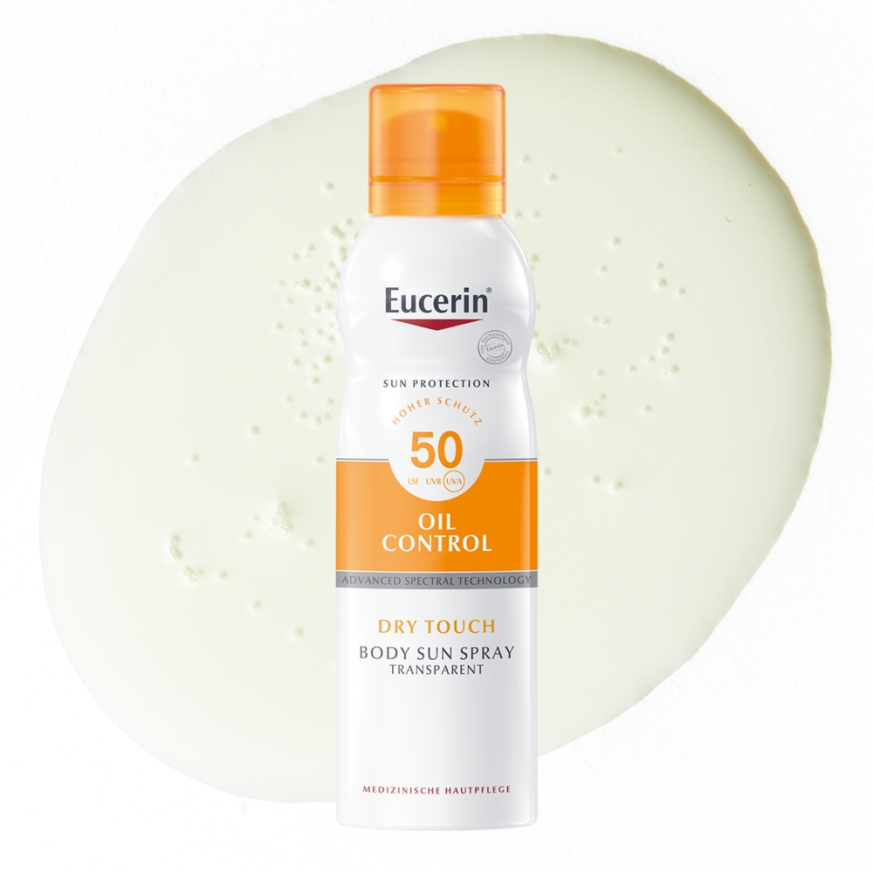 Eucerin Прозрачен охлаждащ слънцезащитен спрей-аеорзол за тяло SENSITIVE PROTECT SPF 50 -  200мл