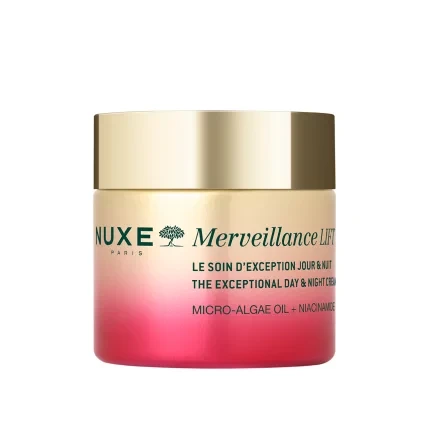 Nuxe Merveillance Lift Изключителен дневен и нощен крем 75 ml + подарък чанта