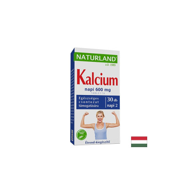 Калций карбонат 300 mg, 30 таблетки, Naturland