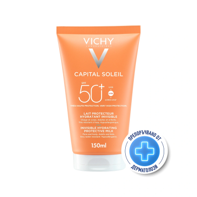 Vichy CAPITAL SOLEIL SPF50+ МЛЯКО за лице/тяло 150мл