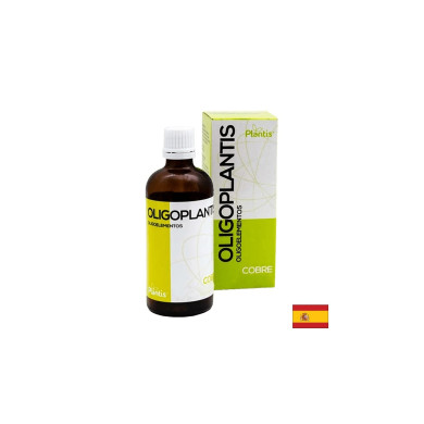 Мед - Oligoplantis oligoelementos Cobre - Здравословен метаболизъм, имунитет, сърдечно-съдово здраве, 100 ml