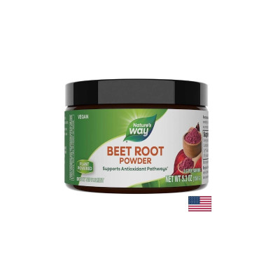 Beet Root Powder/ Червено цвекло (корен) х 150 g пудра Nature’s Way