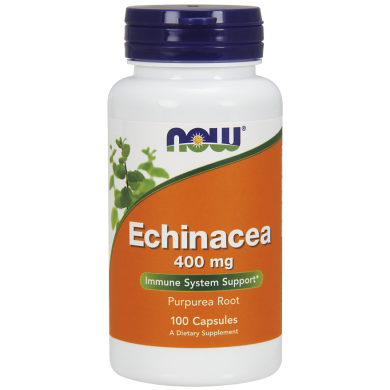 Now - Echinacea / Ехинацея 400 Мг - 100 Капсули