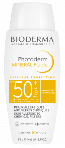 Bioderma Photoderm MINERAL Fluide SPF50+ 75 мл