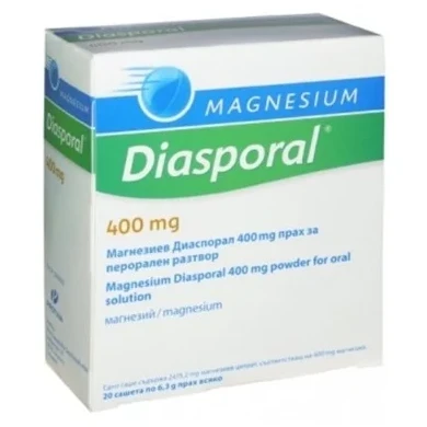 Магнезий Диаспорал 400 мг 20 сашета /Magnesium Diasporal Protina