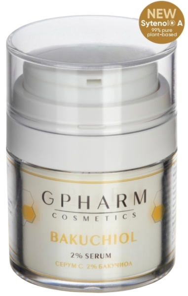 Серум с 2% бакучиол Gpharm 30мл ОБНОВЕН