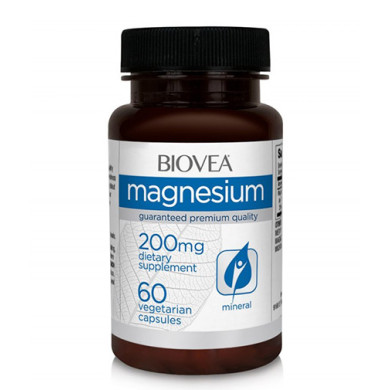 BIOVEA Magnesium 200 mg / 60 Caps