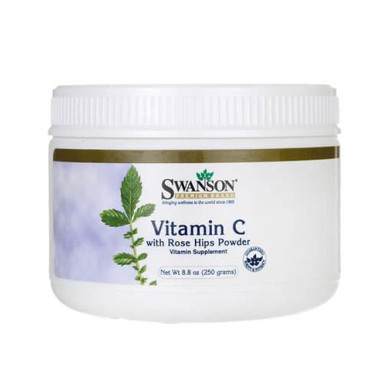 SWANSON Vitamin C with Rosehips Powder