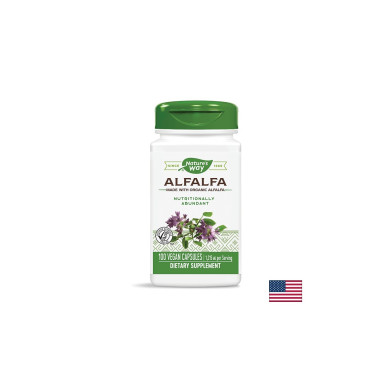 Alfalfa, Люцерна 405 mg х 100 капсули Nature’s Way
