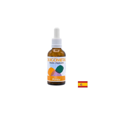 Черен дроб и детокс - хлорела 20 mg и микроелементи - Chlorella + oligolementos, Капки, 50 ml