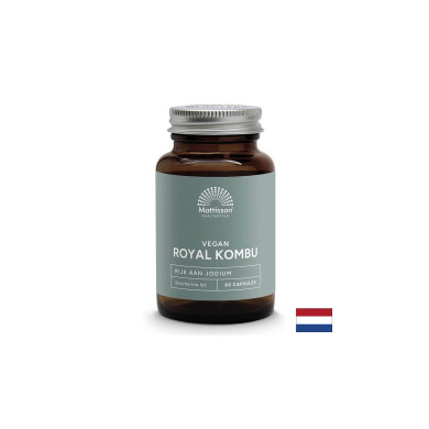 Щитовидна жлеза - Роял Комбу (Кафяви водорасли Ламинария), 60 капсули Mattisson Healthstyle