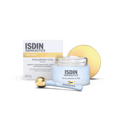ISDIN Isdinceutics Hyaluronic Гел-сорбе за околоочен контур с хиалуронова киселина 15 г