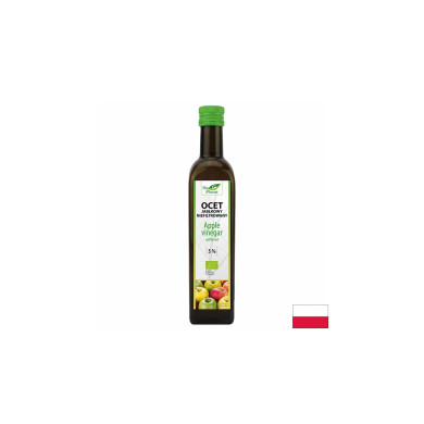Ябълков оцет (нефилтриран) БИО 500 ml
