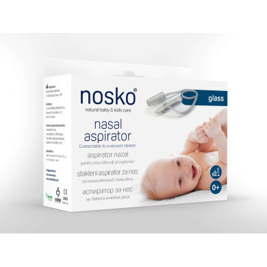 НОСКО BABY АСПИРАТОР СТЪКЛЕН ЗА НОС /за прахосмукачка/