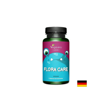 Пробиотици за деца - Flora Care Junior, 75 g прах Vegavero