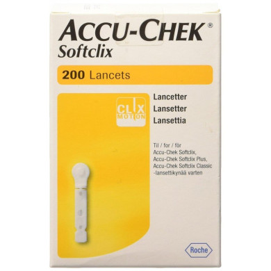 Accu-Chek Softclix Lancets Игли за убождащо устройство 200 бр Roche Diagnostics