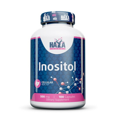 Haya Labs Inositol / Инозитол 500 mg. / 100 Caps.