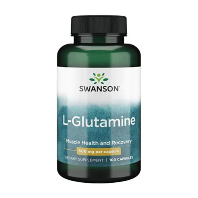 SWANSON L-Glutamine 500mg. / 100 Caps