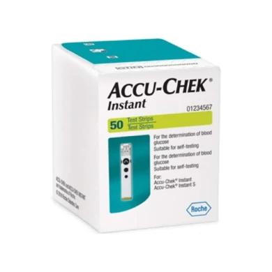 ACCU-CHEK INSTANT тест ленти за кръвна захар х50