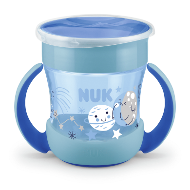 NUK EVOLUTION mini Magic Cup, 6+, Glow in the Dark, 160ml