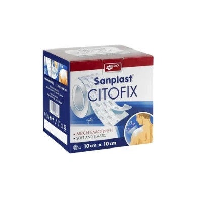 Sanplast Citofix Прикрепващ пластир 10 см/10 см x1 брой Medica