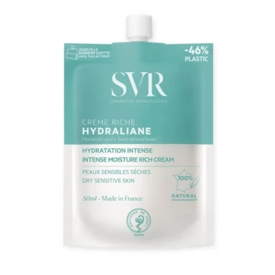 SVR Hydraliane Обогатен хидратиращ крем за суха и чувствителна кожа 50 мл