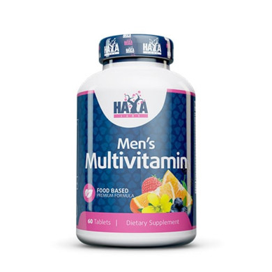 Haya Labs Food Based Men's Multi / Мултивитамини за Мъже / 60tabs.