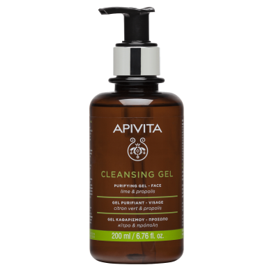 Apivita Face cleansing  Почистващ гел - Лице-200мл.