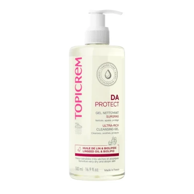 Topicrem DA Ultra–Rich Cleansing Gel за много суха кожа склонна към атопия 500 мл