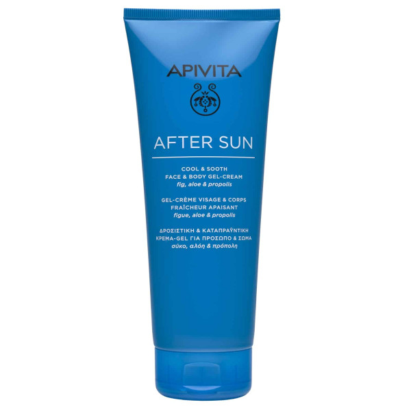 APIVITA Bee Sun Safe успокояващ и охлаждащ гел-крем за след слънце - за лице и тяло - 200 МЛ