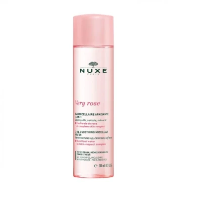 Nuxe Very Rose 3в1 Успокояваща мицеларна вода 200 мл