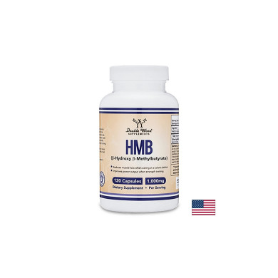 HMB (β – Hydroxy β – Methylbutyrate) / Бета- хидрокси-бета-метилбутират, 120 капсули Double Wood