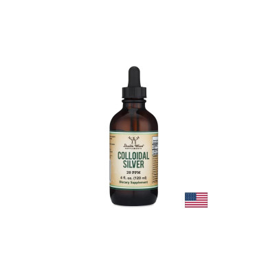Colloidal Silver 20 PPM - Колоидно сребро 20 PPM Double Wood